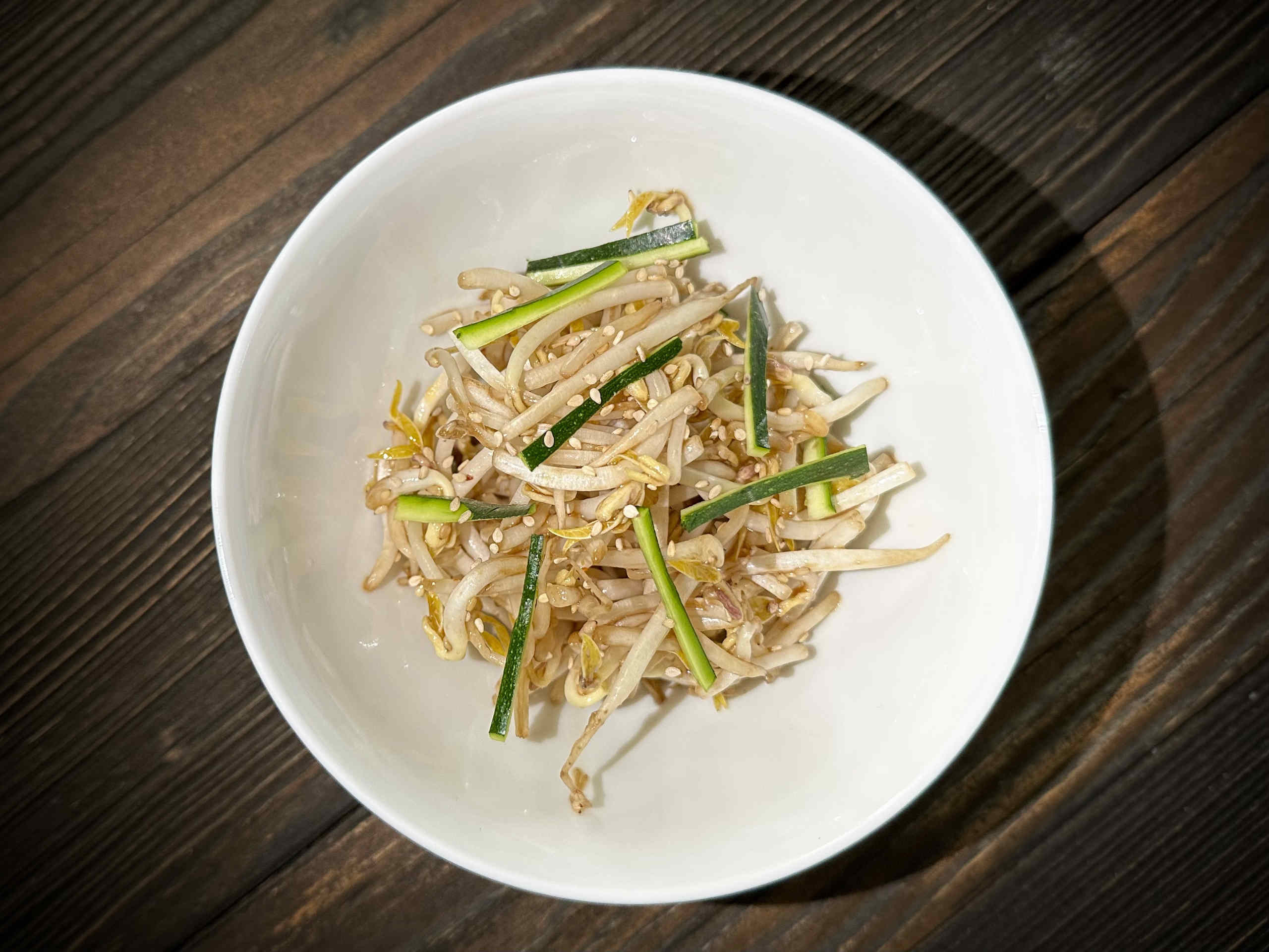 Mung Bean Sprout Salad - Sukju Namul