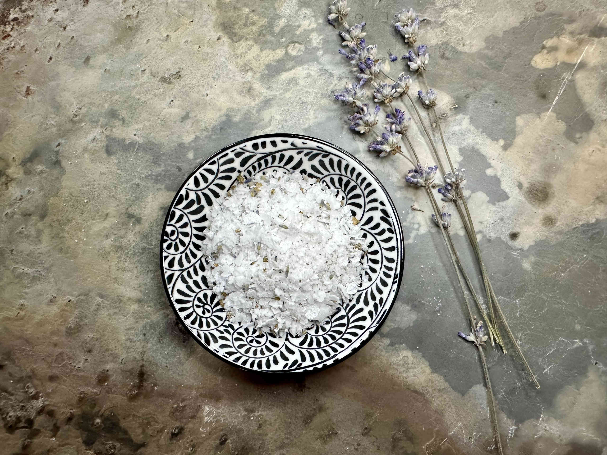 Make your own Mediterranean lavender salt