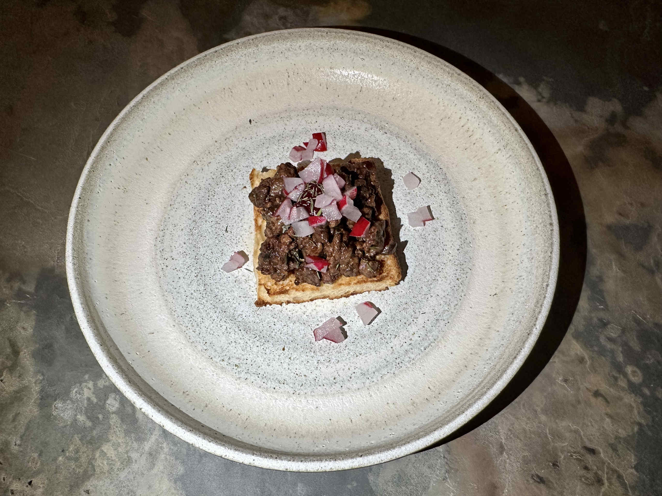 Roasted chicken liver