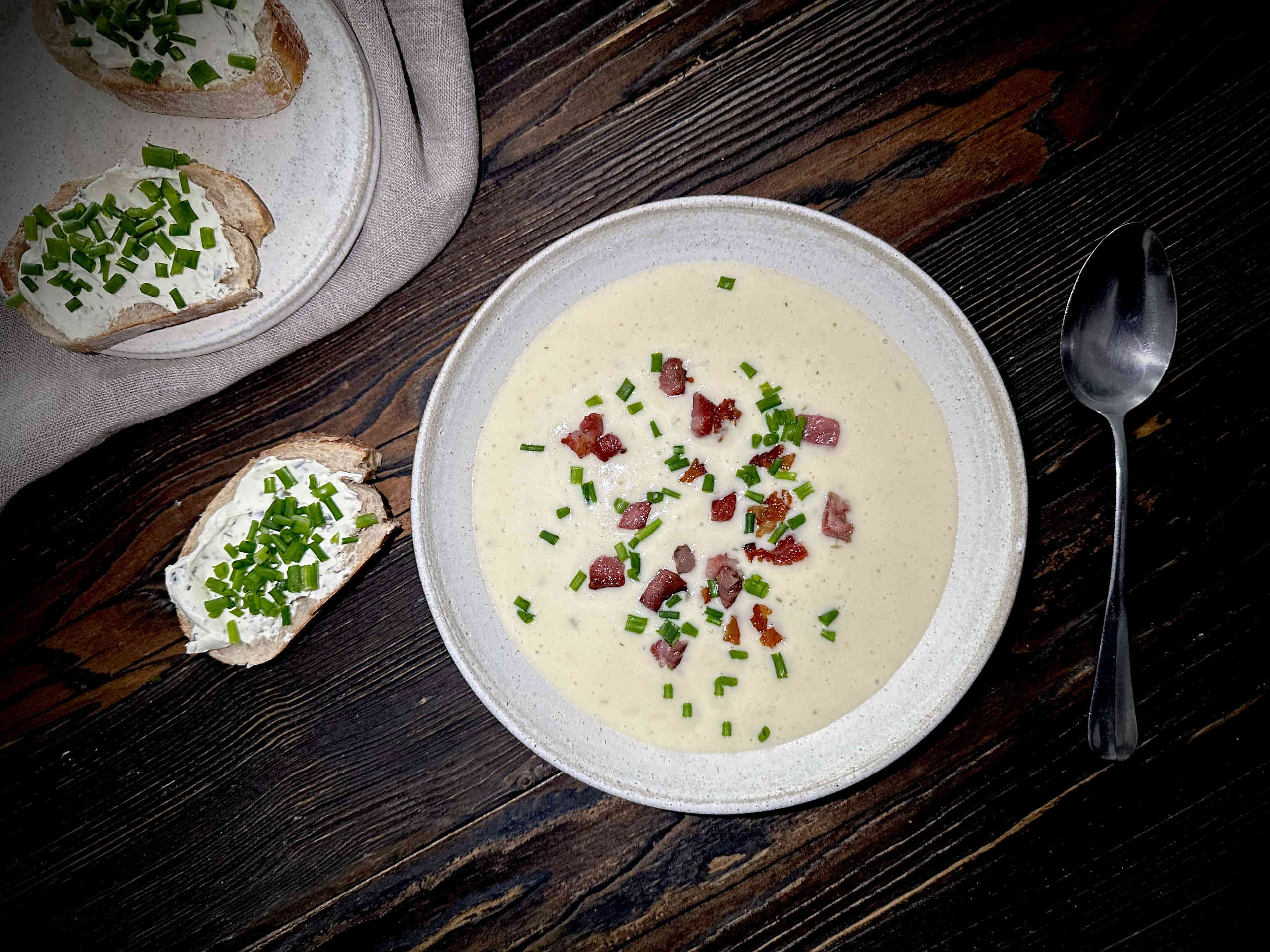 Horseradish soup