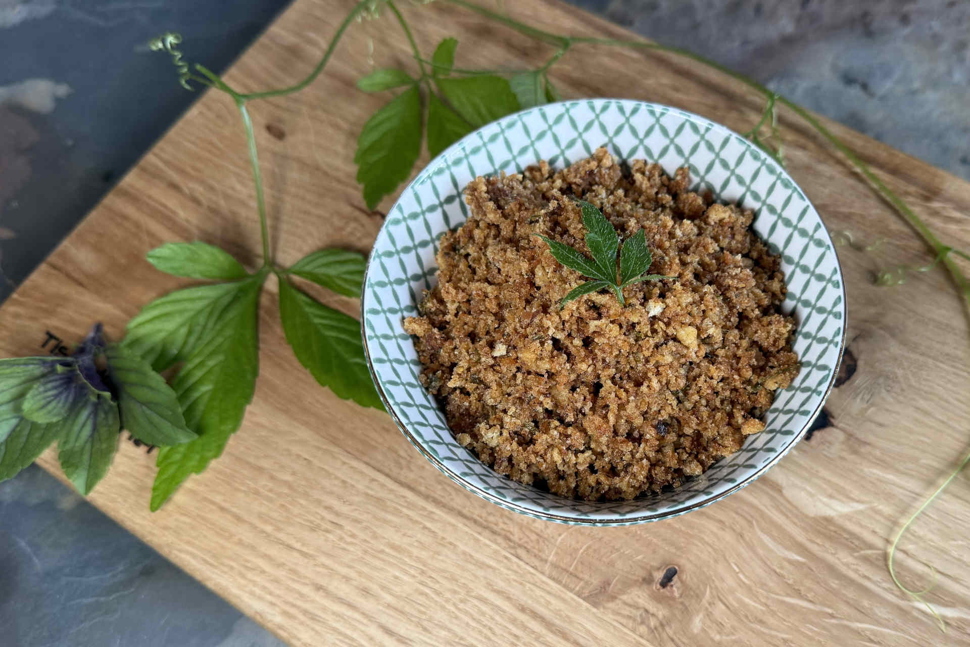 Crunchy Topping for Dumplings, Veggies & More: Savory Butter Crumbs – image 1
