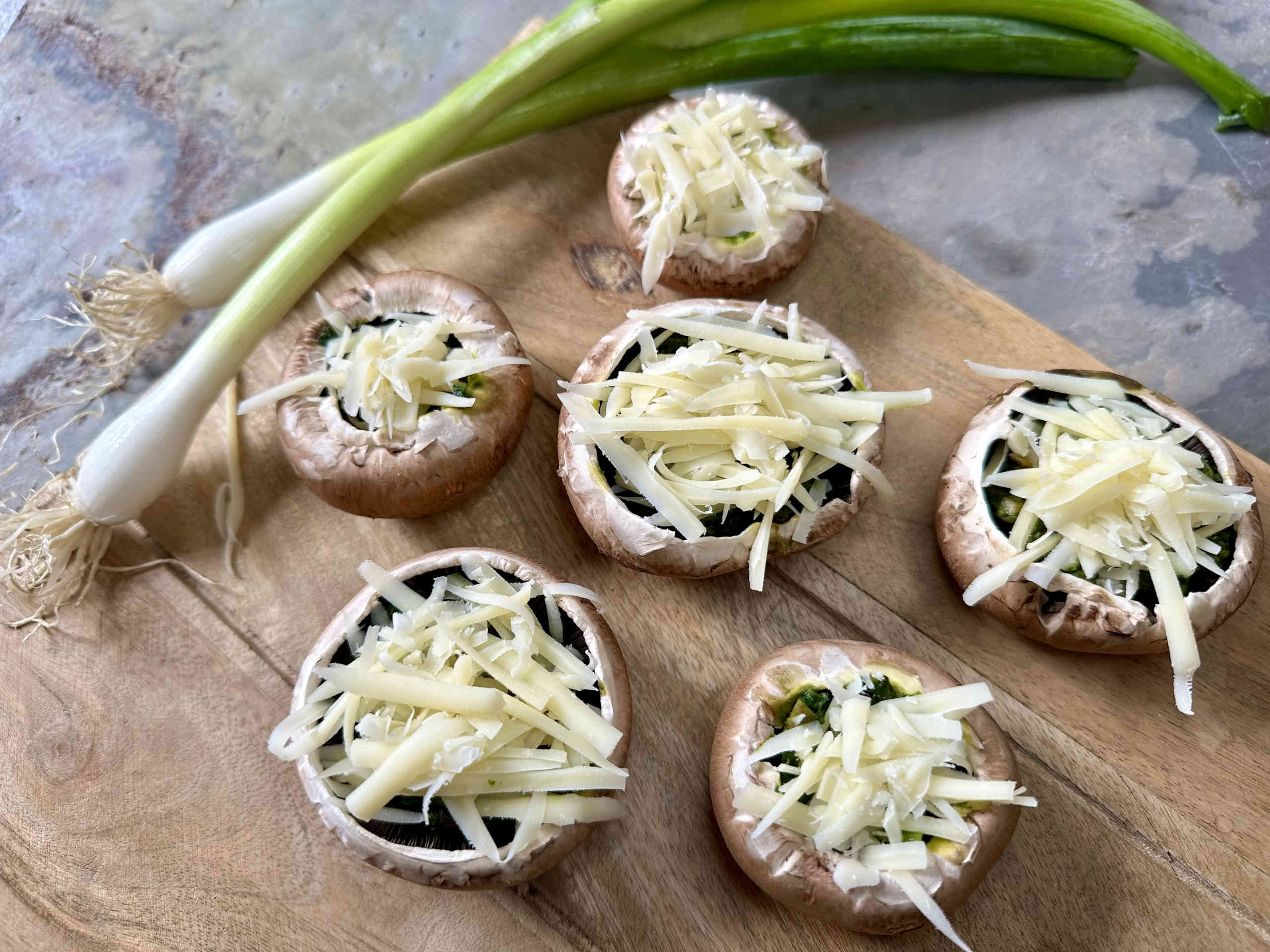 Stuffed mushrooms