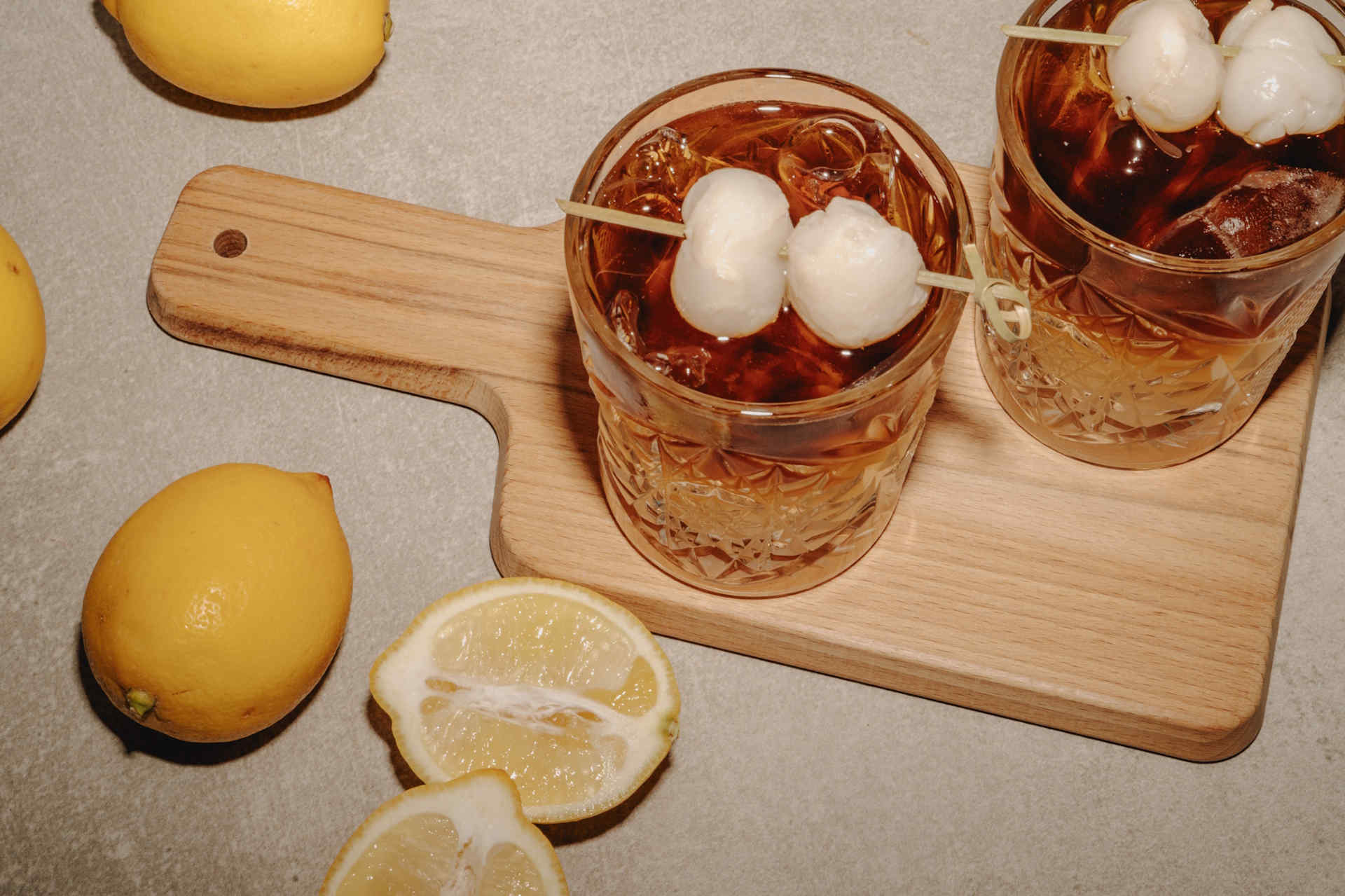 Tangy summer mix: Lychee Cider Cold Brew