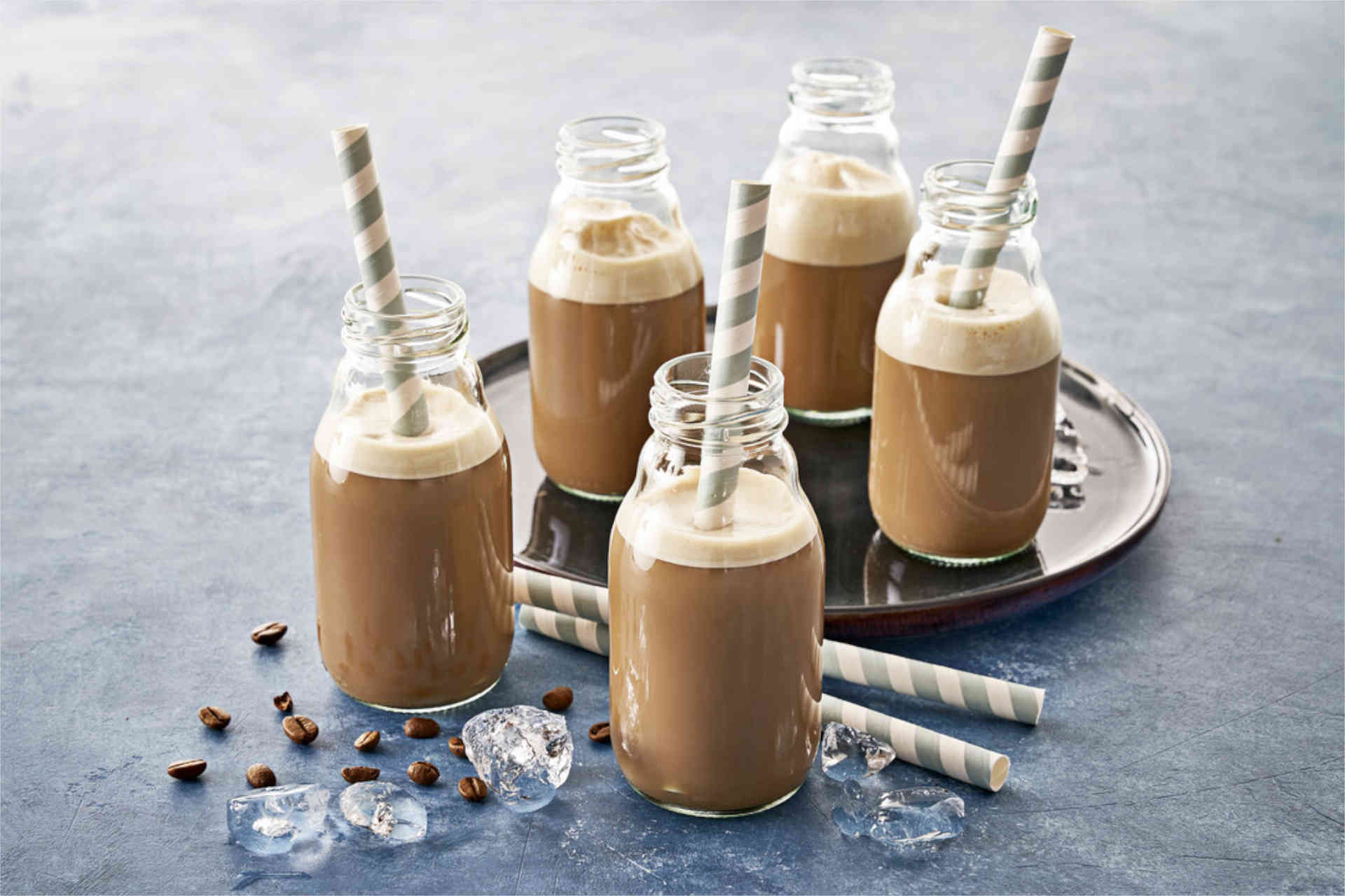 Refreshing treat for coffee lovers: Caramel iced coffee