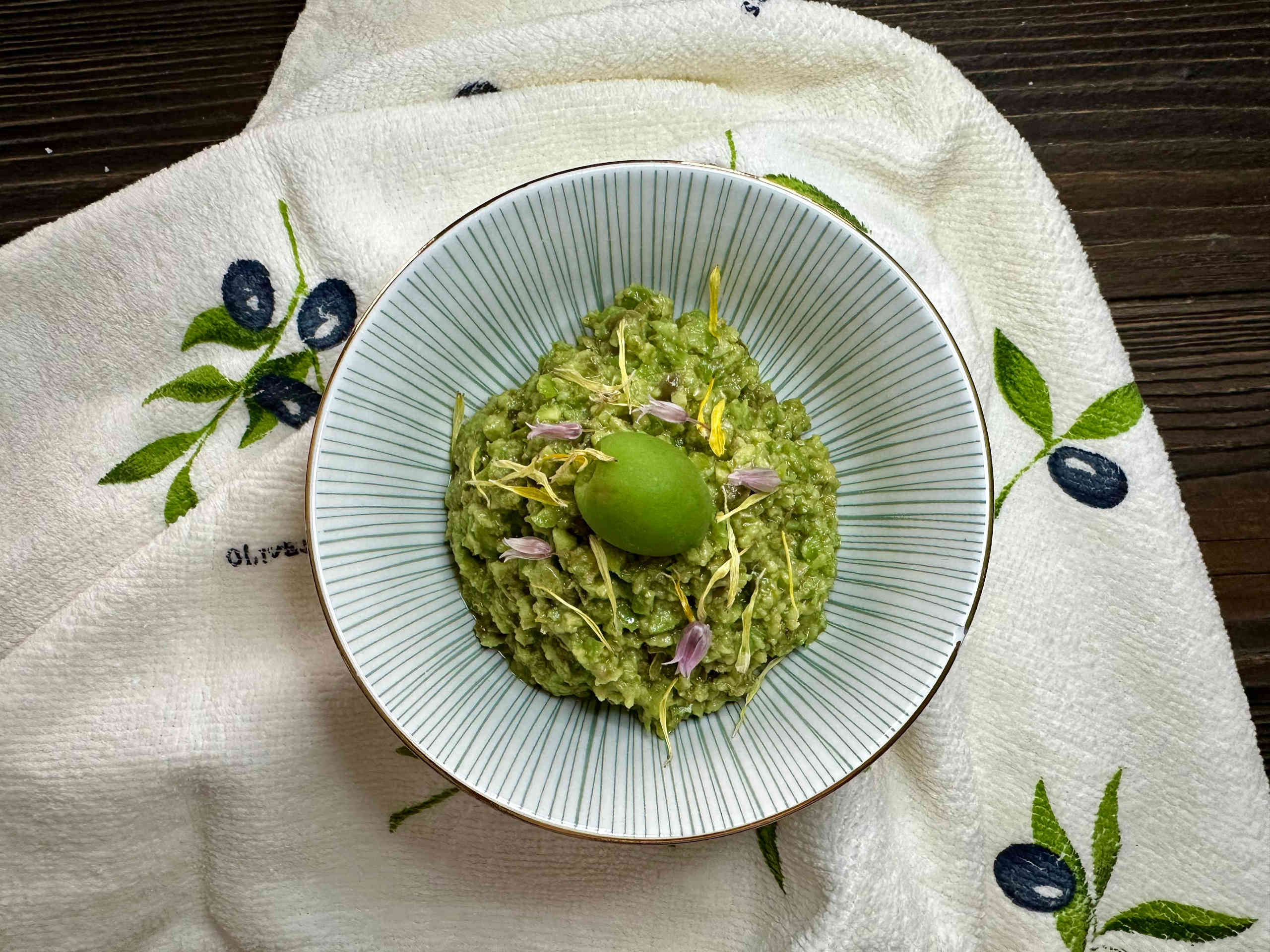 Grüne Tapenade