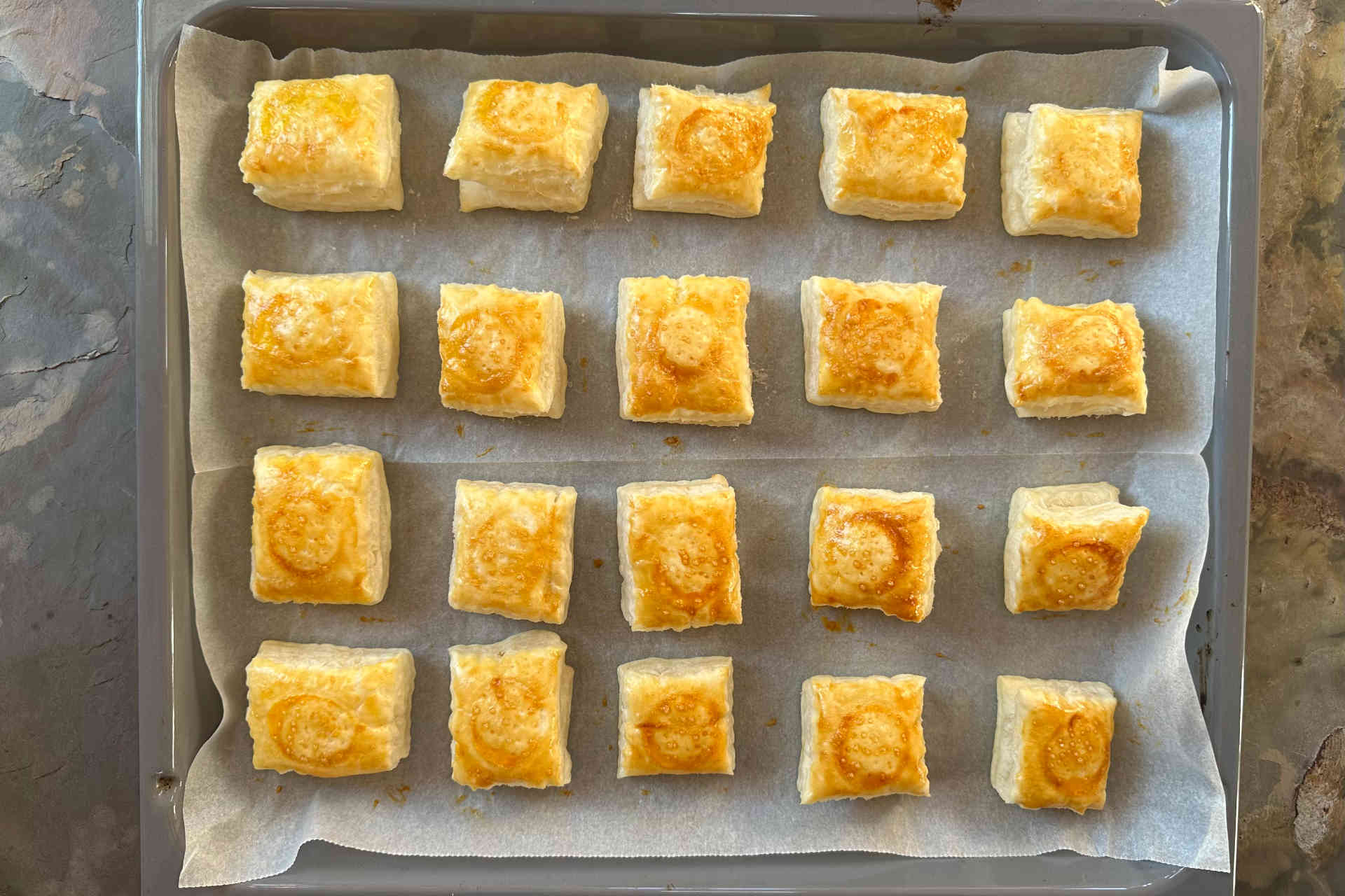 Puff Pastry Bites with Caviar and Truffle Pearls – image 2