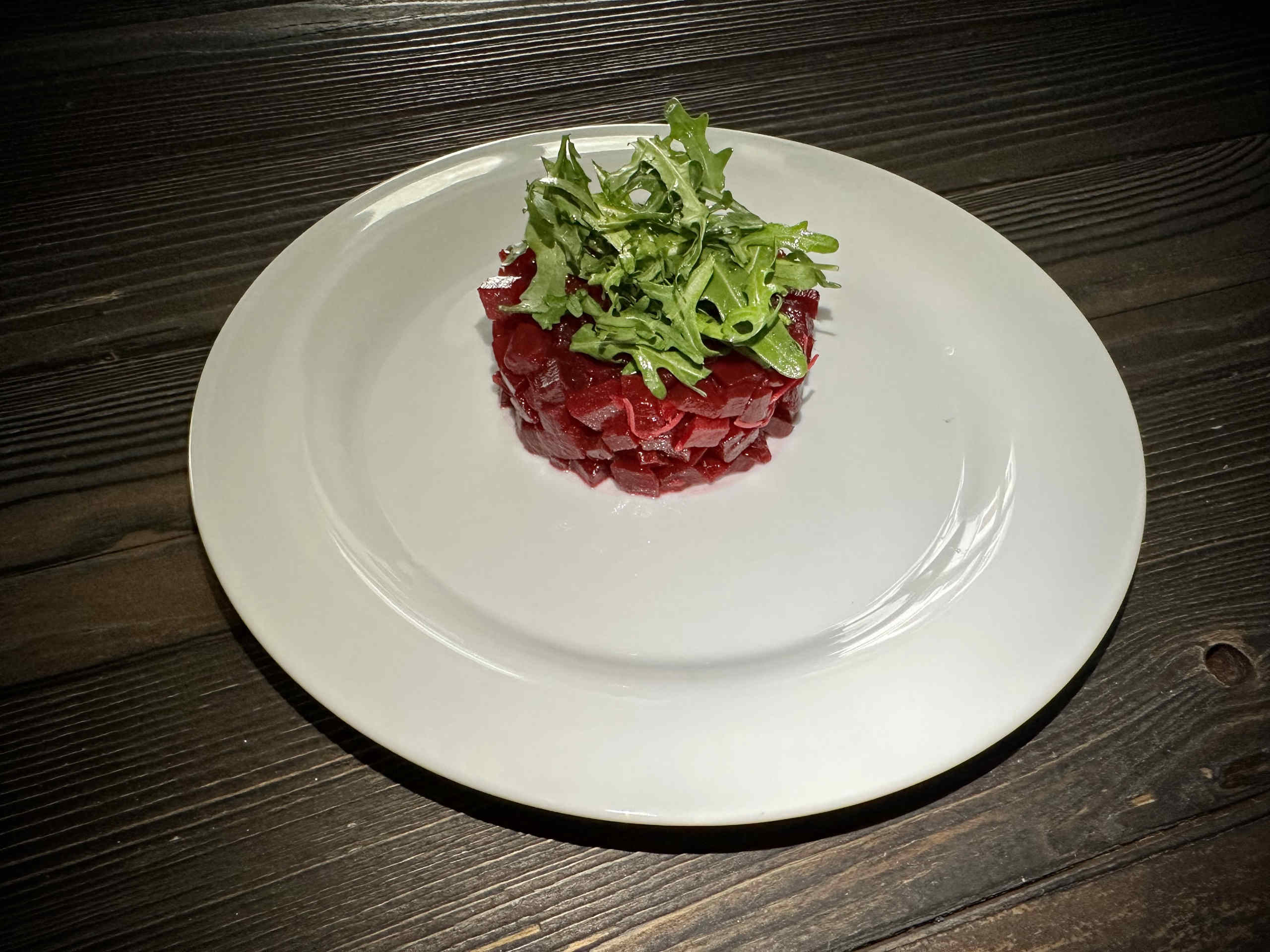 Beetroot tatare