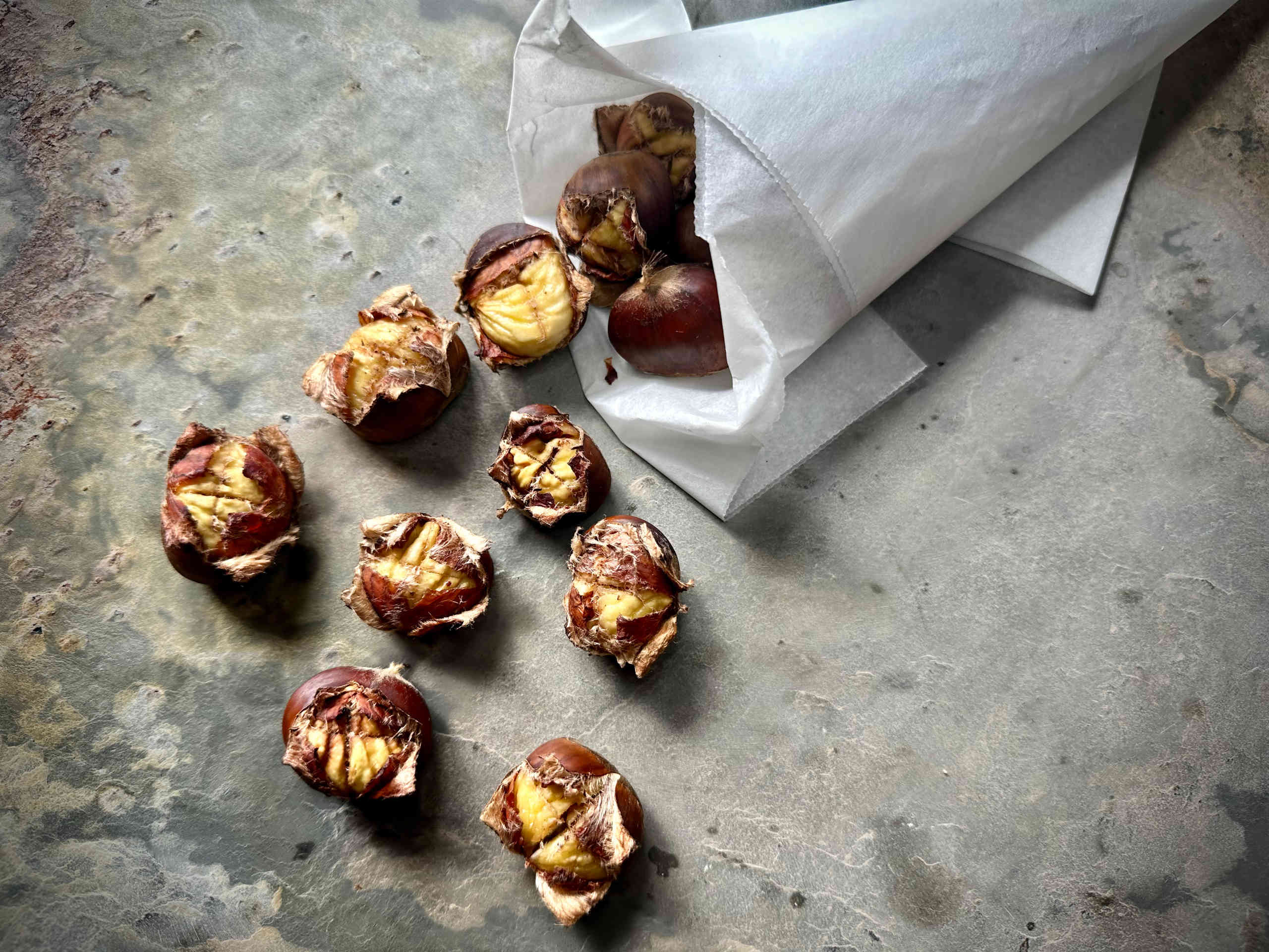Chestnuts from the oven