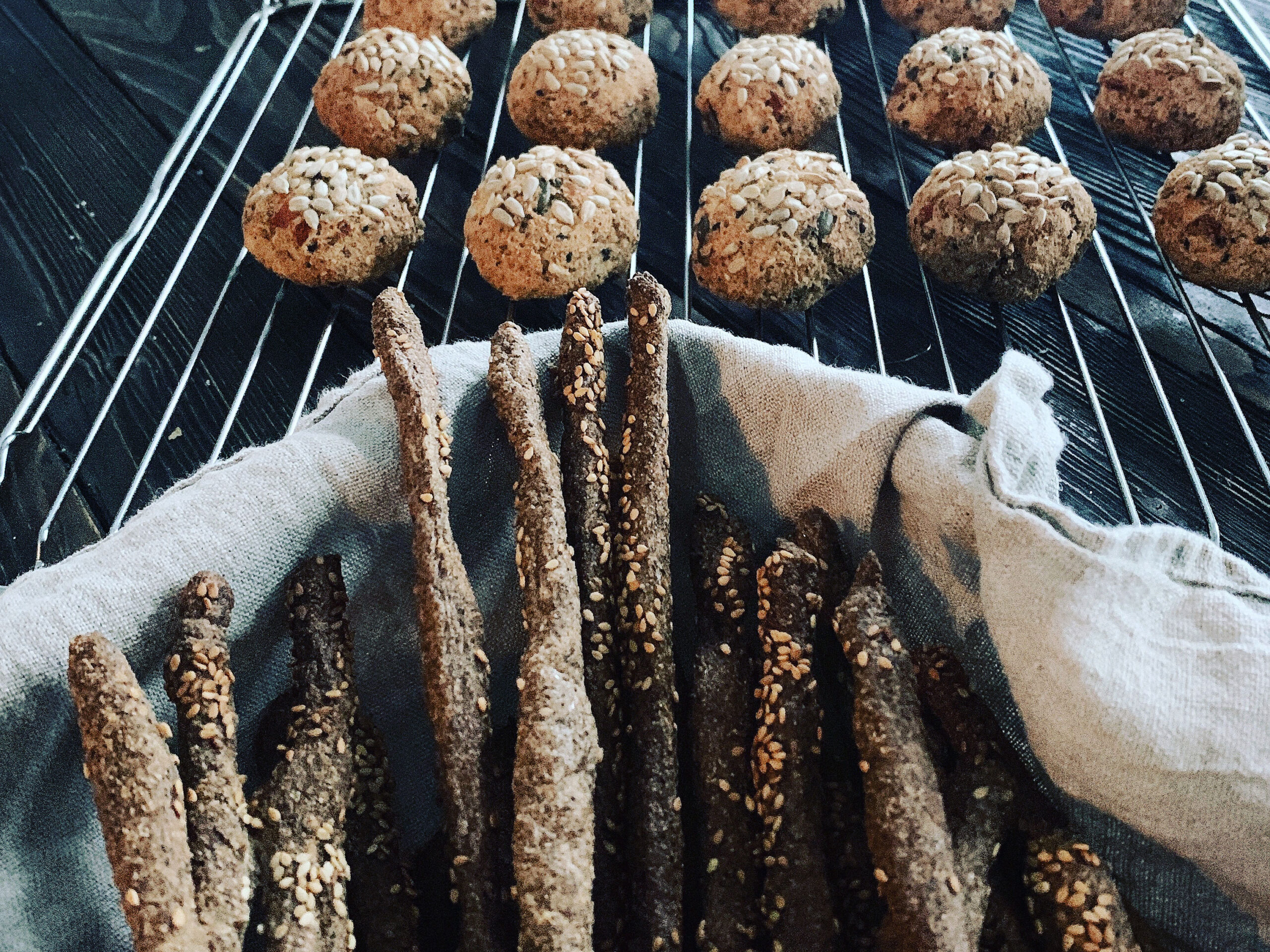 Sesame Breadsticks