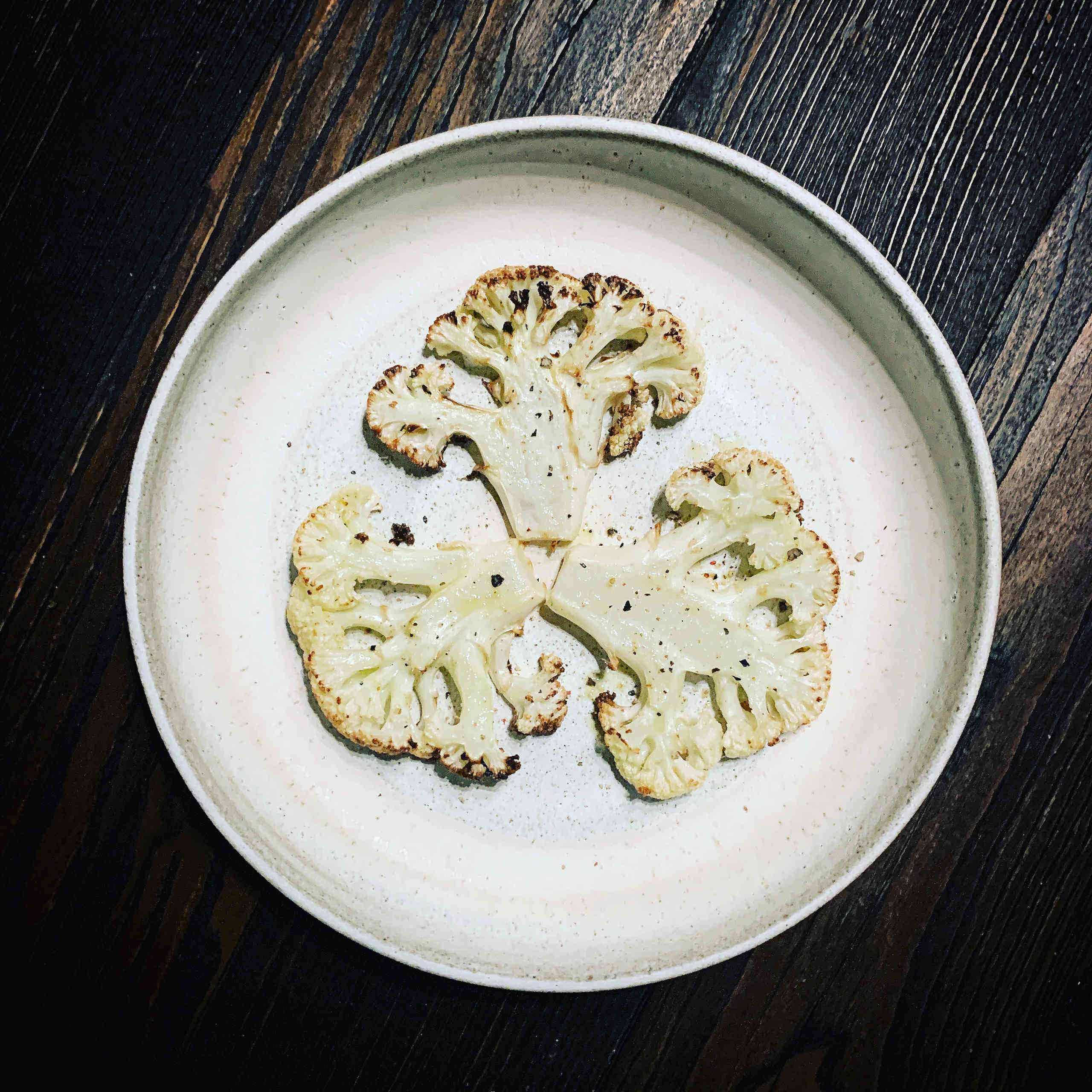 Cauliflower from the oven