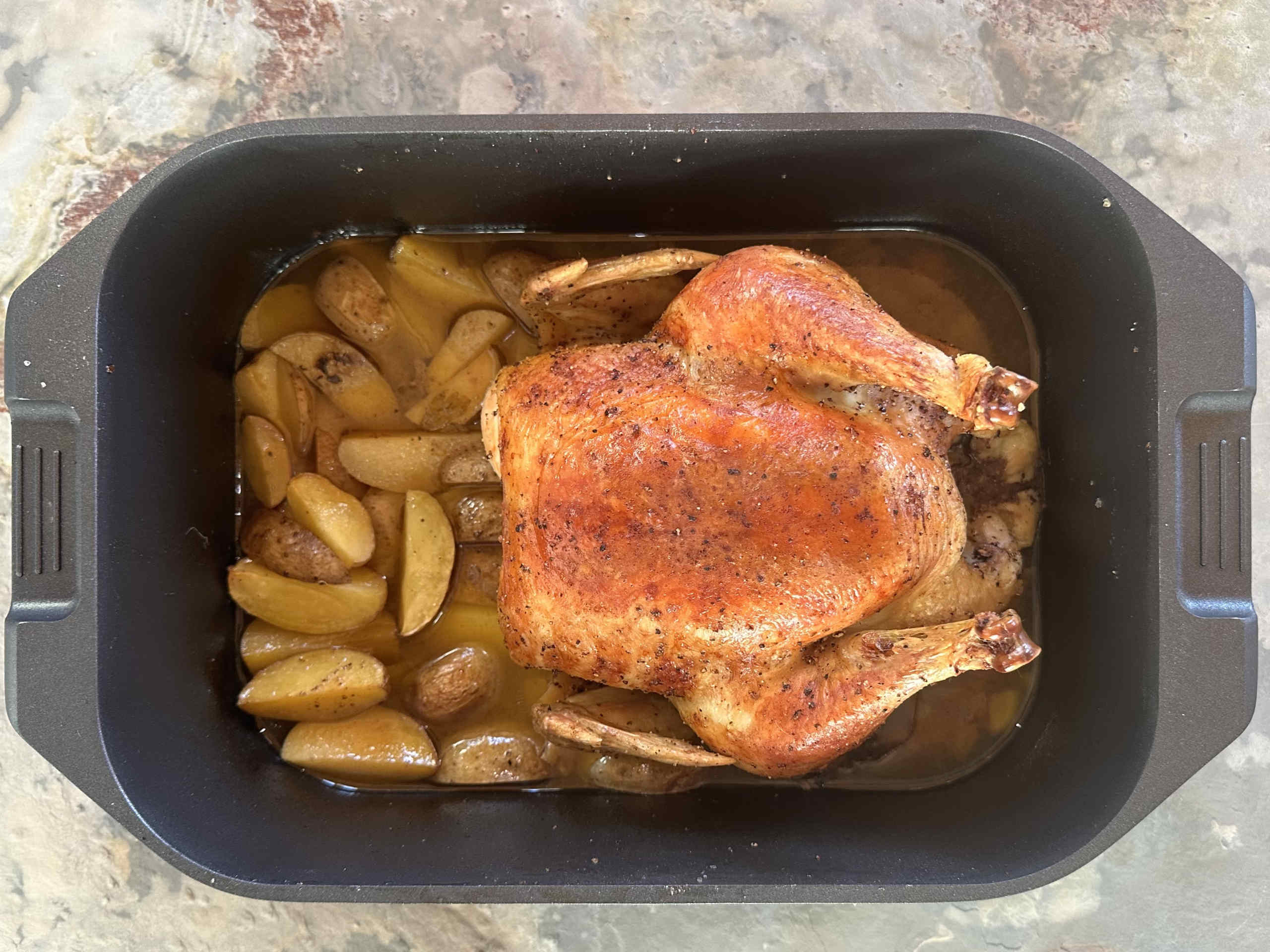 Crispy roast chicken
