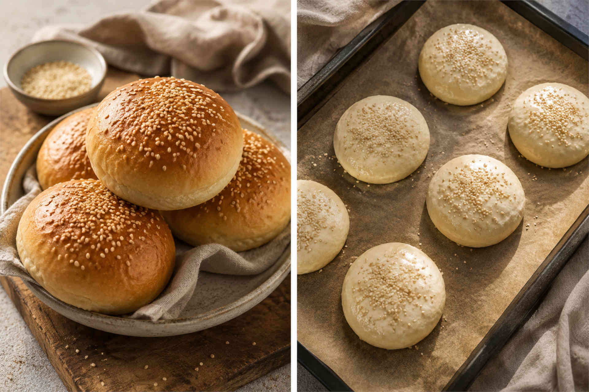 Gluten-Free Burger Buns Without Sugar – image 1