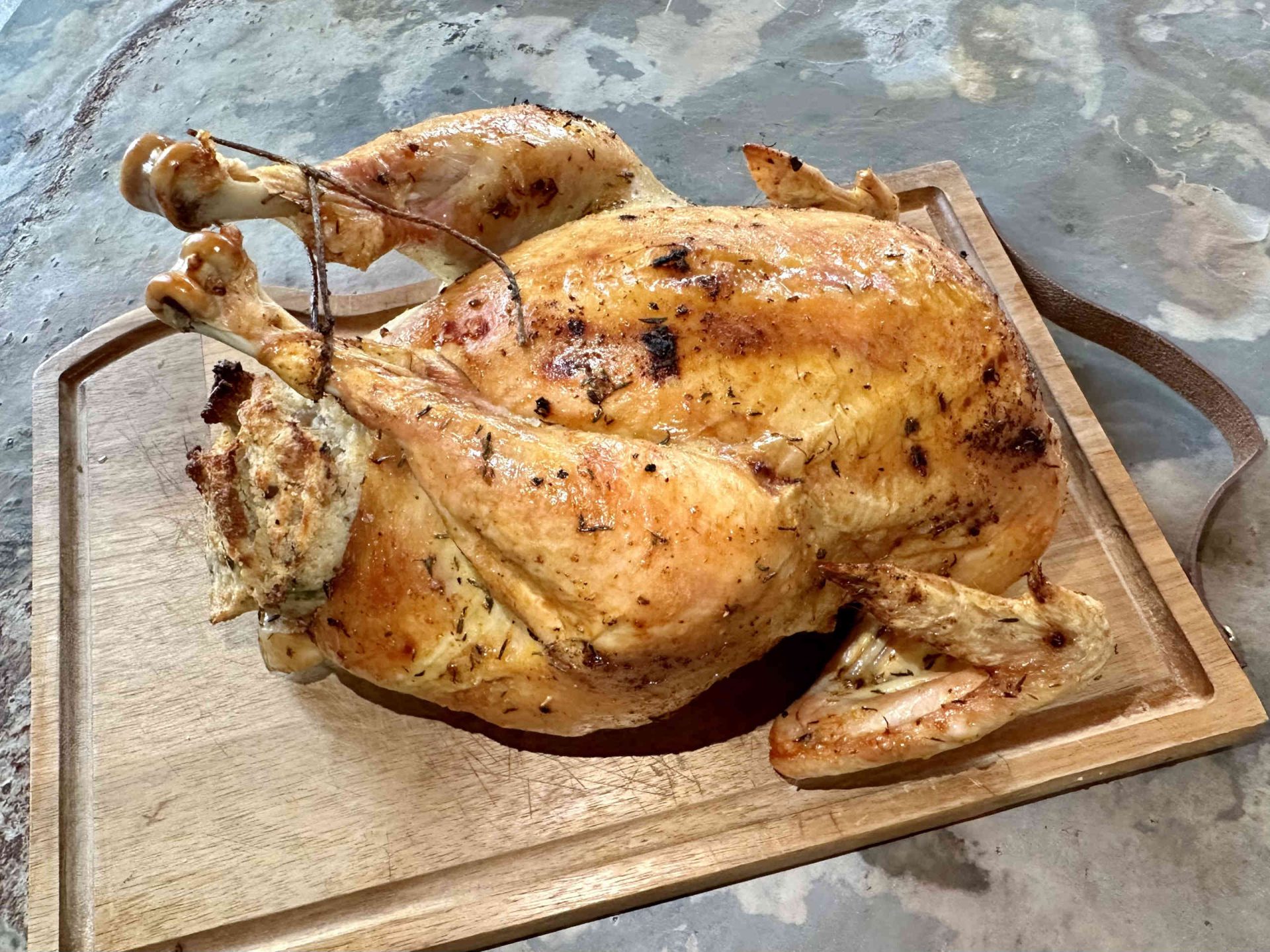 Gefülltes Brathuhn - Alexandra Gorsche