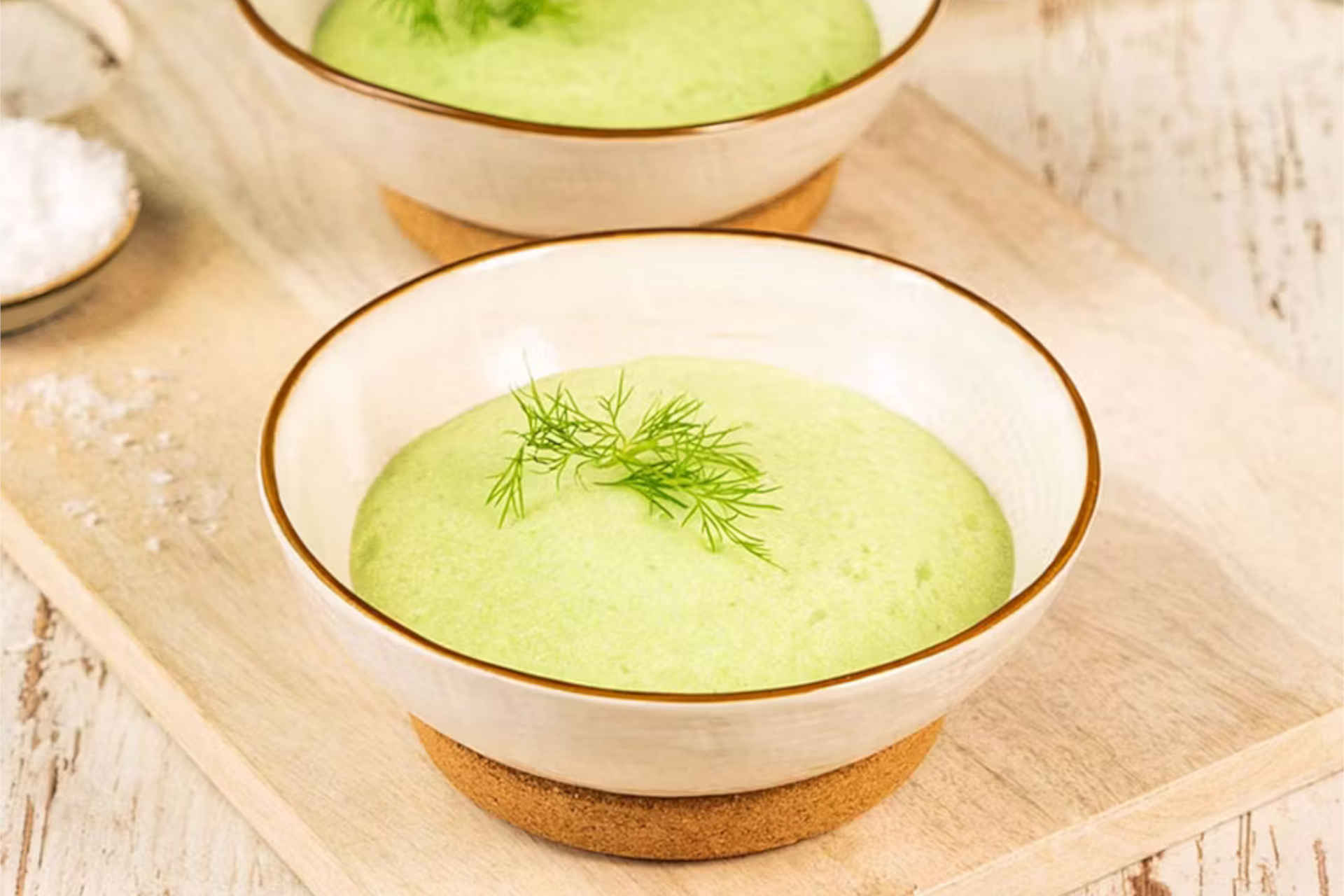 Geeiste Kräuterschaumsuppe © iSi